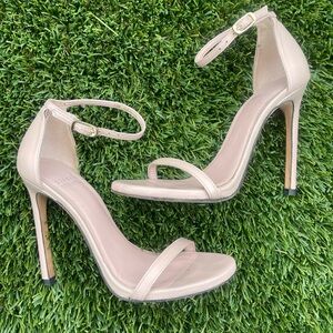 Stuart Weitzman Nudistcurve Heel Sandal